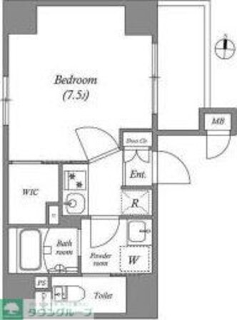 ルネサンスコート錦糸町の物件間取画像
